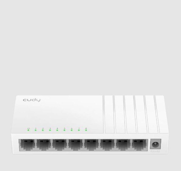 CUDY 8-Port FS108D 10/100 Mbps Unmanaged Switch